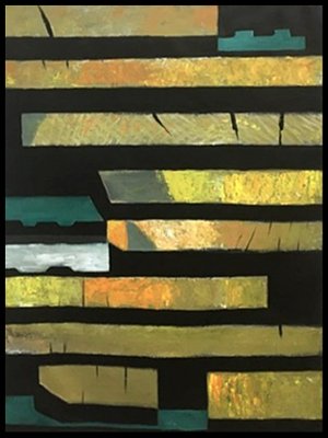 "Lumber #2"  36" X 48"  acrylic on canvas
